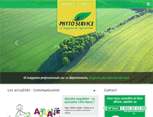 Tablet Screenshot of phytoservice.com